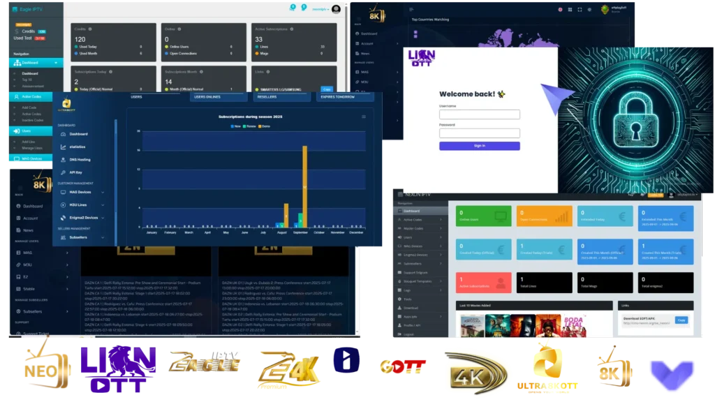 iptv playlist servers panel img